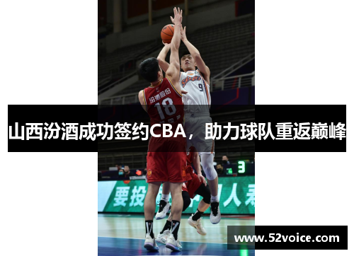 山西汾酒成功签约CBA，助力球队重返巅峰
